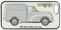 Morris Minor 5cwt Van Series II 1953 Phone Cover Horizontal
